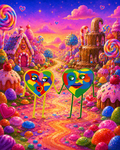 CELI Candy Land - Kids Room Printable Collection.