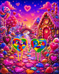 CELI Candy Land - Kids Room Printable Collection.
