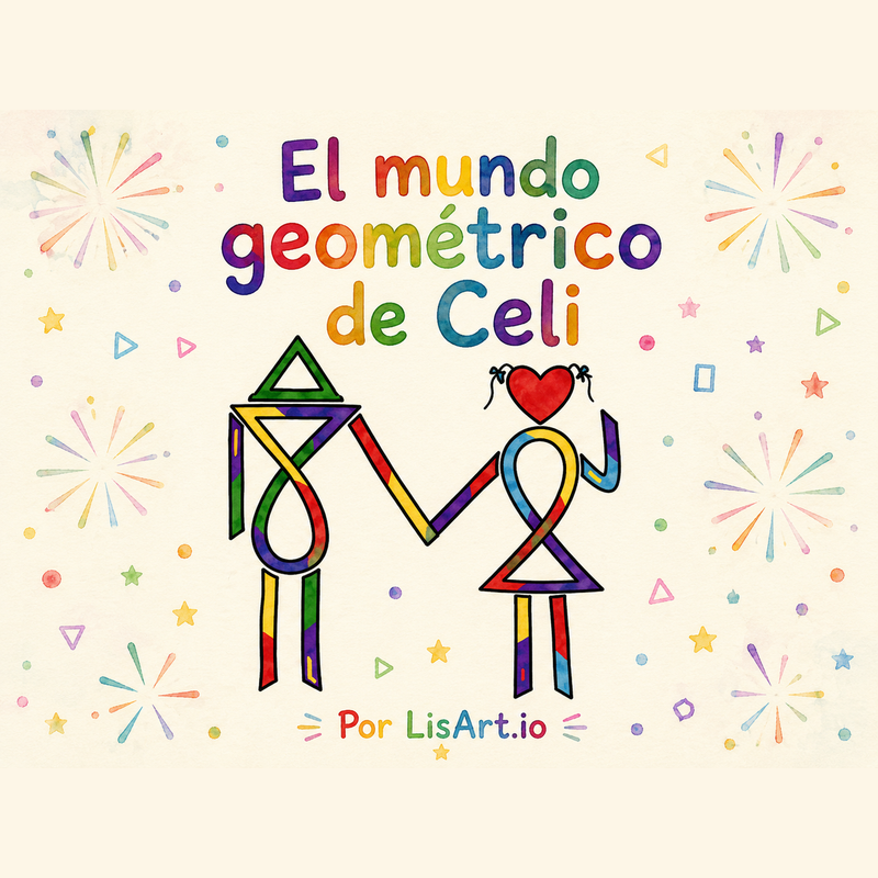 El mundo geometrico de Celi (Libro de Cuento Digital - Español)